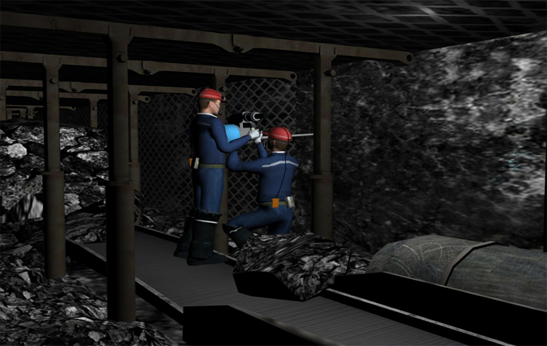 煤矿动画
