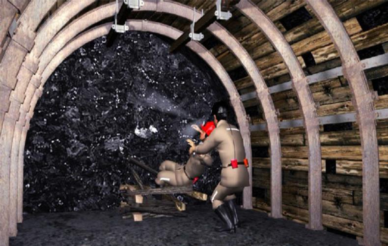 煤矿三维动画