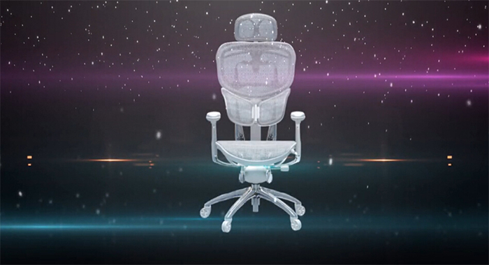 西昊人体工学椅产品演示动画