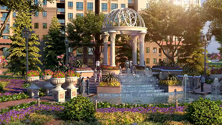 三维展示永安尚城国际花园广场