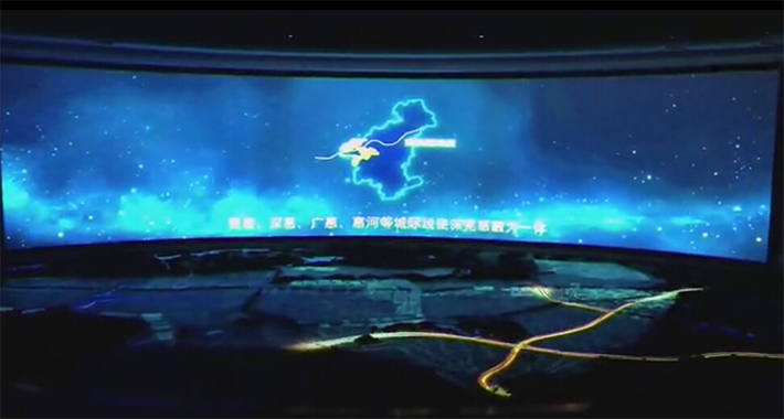 图2：惠州仲恺高新产业开发区投影电子沙盘
