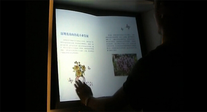 图2:花卉花园虚拟翻书