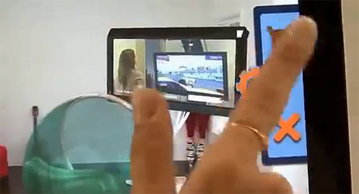 图4：最新iPad增强现实展示