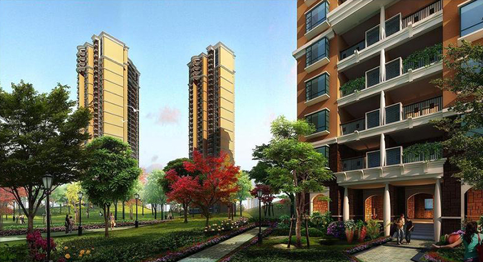 鑫苑·国际城市花园建筑漫游动画1