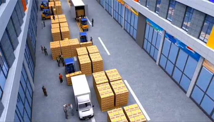 聚源食品城建筑动画截图4